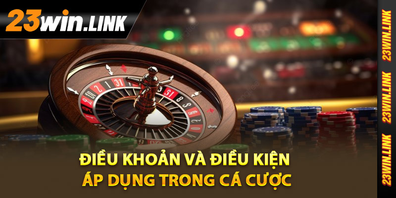 Điều khoản và điều kiện áp dụng trong cá cược